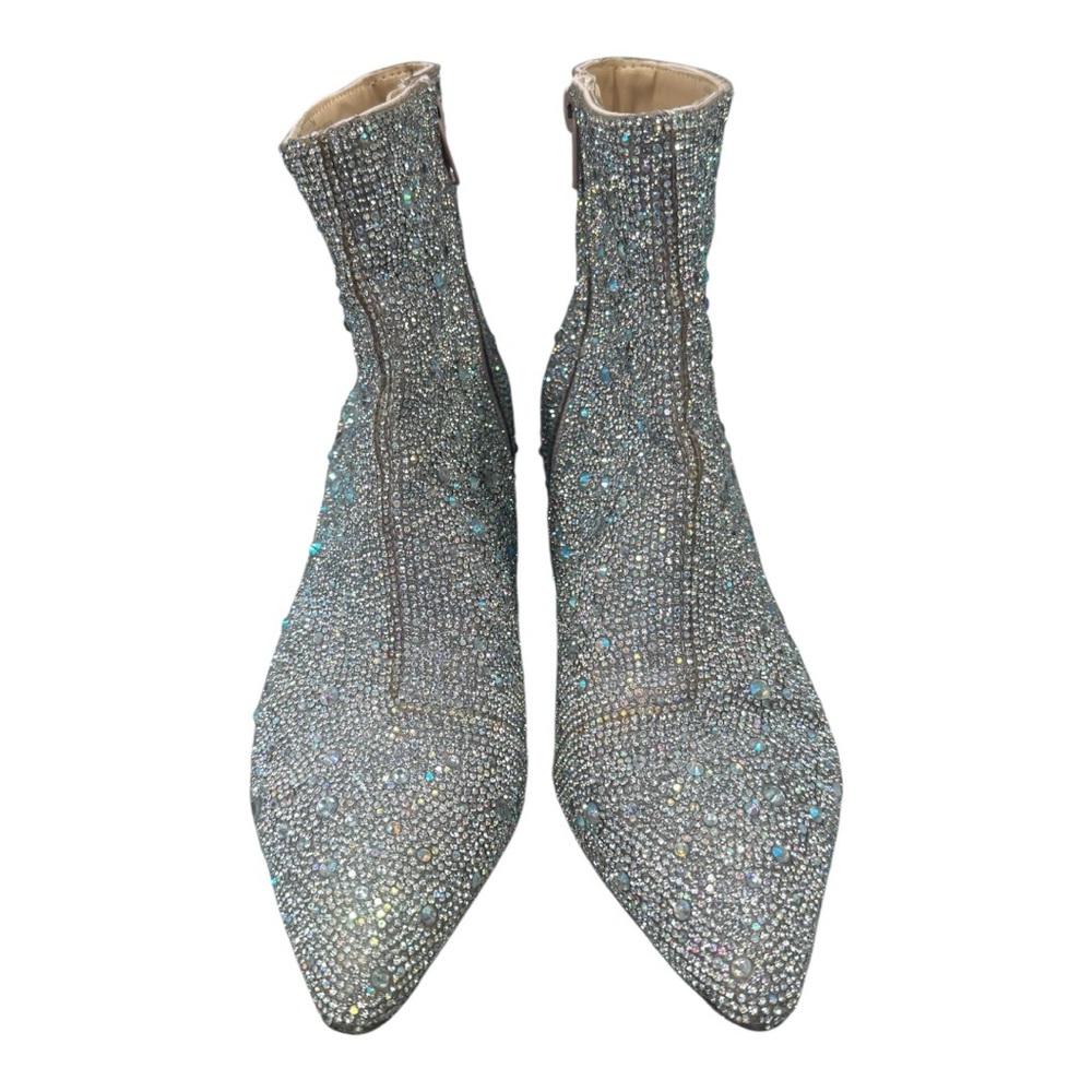 Betsey Johnson Glittering Ankle Booties - Picture 5 of 10